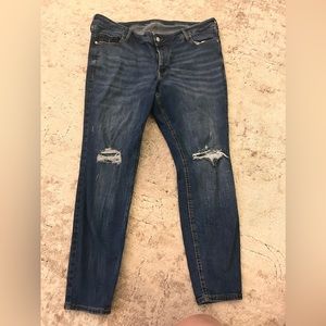 Old navy rockstar skinny mid rise